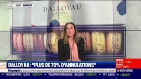 Dalloyau: "Plus de 70% d'annulations" - 23/12