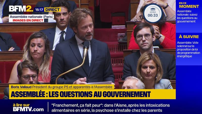 Retraites: le PS va déposer une motion de censure contre le gouvernement de François Bayrou