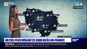 Météo: quelques nuages ce jeudi matin, le soleil s'imposera dans l'après-midi, jusqu'à 24°C à Paris