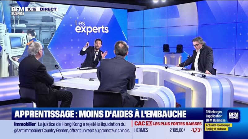 Apprentissage : moins d'aides à l'embauche