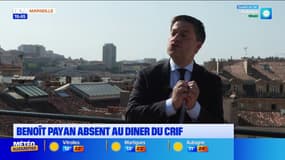 "Si j'avais pu, je n'y serai pas allé" : Benoît Payan s'exprime sur son absence au dîner du CRIF