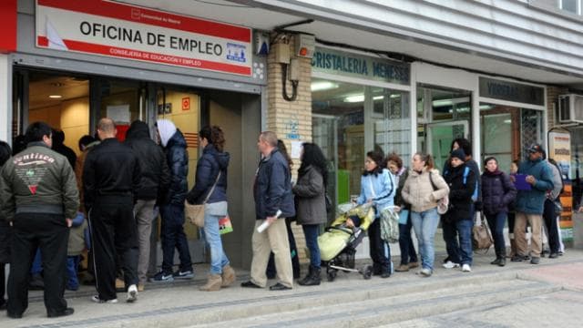L'Espagne reste le plus mauvais élève européen en matière de chômage avec 24,8%.