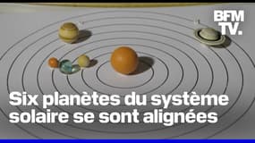 "Ça se produit qu'environ toutes les quelques décennies": six planètes du système solaire se sont alignées depuis ce 21 janvier