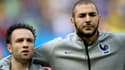 Mathieu Valbuena et Karim Benzema