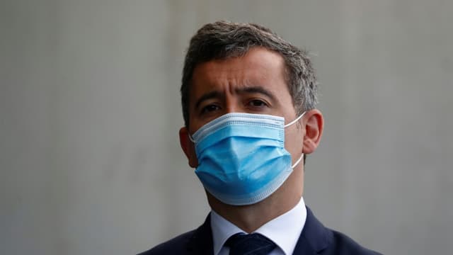 Gérald Darmanin à Montpellier le 19 avril 2021