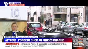 Attaque à Paris: pour l'avocate du fils de Bernard Maris, "on a senti une chape de plomb sur la salle des pas perdus"