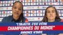 XV de France (F) : "L'objectif, c'est d'être championnes du monde" annonce N’Diaye