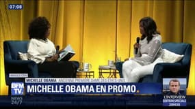 Michelle Obama entame la promotion de son livre "Devenir"