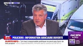 "Les policiers ne tirent pas pour un refus d'obtempérer, mais pour défendre leur vie" déclare Loïc Lecouplier du syndicat Alliance Police Nationale