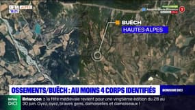 Ossements découverts dans le Buëch: au moins quatre corps identifiés