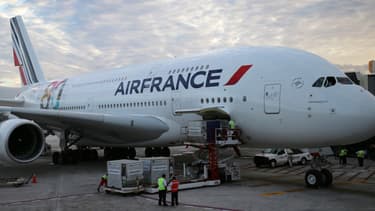 Des avions Air France pourraient rester au sol le 28 janvier prochain (Photo d'illustration)