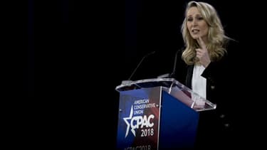 Marion Maréchal-Le Pen à Washington jeudi lors de son discours devant les conservateurs américains
