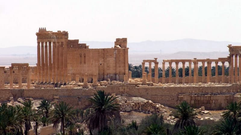 Le site archéologique de Palmyre, tombé aux mains de Daesh.