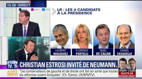 Christian Estrosi face à Laurent Neumann