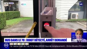 Yvelines: un hologramme à la place du bouton poussoir pour demander l'arrêt du bus