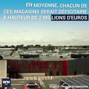 Rien ne va plus chez Casino qui s'apprêterait à vendre 20 de ses hypermarchés