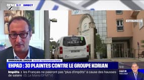 "J'affirme solennellement que le groupe Korian n'a commis aucune faute de nature pénale", déclare Me Daoud, avocat représentant Korian