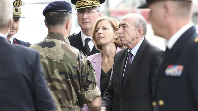 Florence Parly et Gérard Collomb