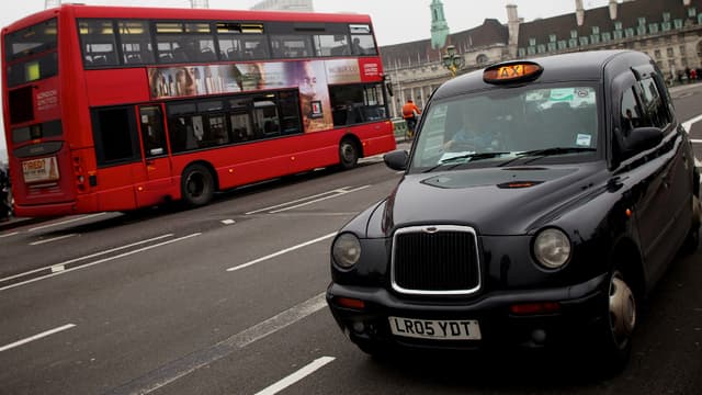 Les futurs black cabs londoniens rouleront en partie grâce à l'électricité. (image d'illustration) 