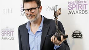 Le film "The Artist" du réalisateur français Michel Hazanavicius s'est largement imposé samedi aux Spirit Awards du cinéma indépendant en remportant quatre trophées dont celui de meilleur film à la veille de la cérémonie des Oscars. /Photo prise le 25 fév