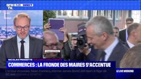 Commerces: la fronde des maires s'accentue - 01/11