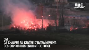 OM : Ça chauffe au centre d'entraînement, des supporters entrent de force 