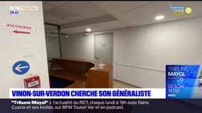 Vinon-sur-Verdon: depuis juin, la commune n'a plus de médecin généraliste