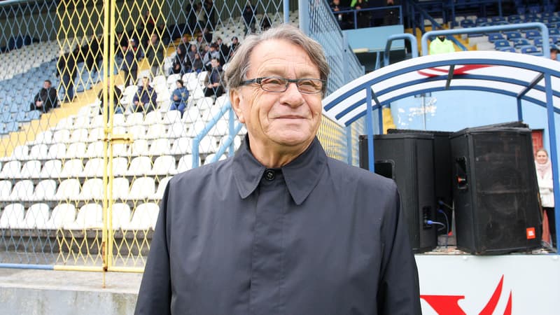 Miroslav Blazevic à un match de charité en 2011