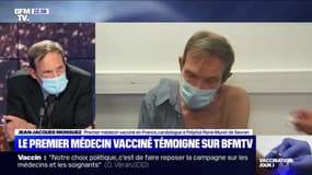 "Je vais très bien": le premier médecin vacciné en France témoigne sur BFMTV - 27/12