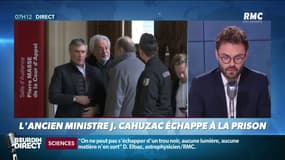 L'ancien ministre, Jérôme Cahuzac, échappe à la prison