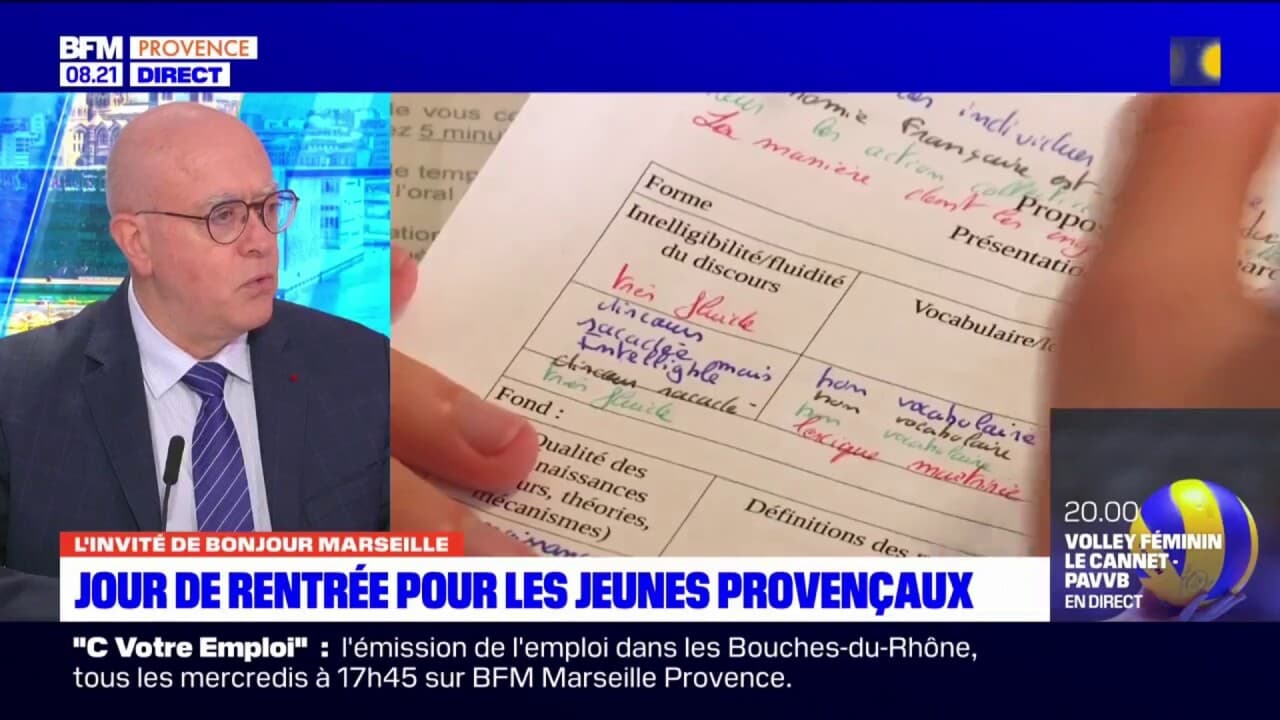 Le recteur de l'académie d'Aix-Marseille revient sur le format inédit