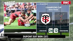 Champions Cup / Toulouse 38-26 Harlequins: Le replay d'une demie de folie 