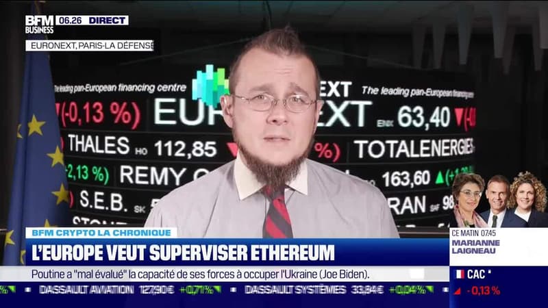 BFM Crypto: L'Europe veut superviser Ethereum - 12/10