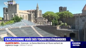 C'est les vacances : Carcassonne vidée des touristes étrangers - 12/08