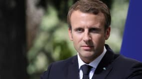 Le président français Emmanuel Macron, le 8 septembre 2017 à Athènes