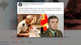 Le Chef d'État-major des armées française a échangé, vendredi 4 mars 2022, avec son homologue russe Valéri Guerassimov