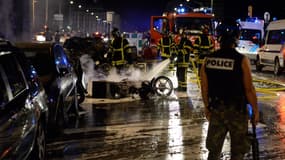 Des incidents ont éclaté à Lyon, jeudi soir, après la qualification de l'Algérie en 8e de finale de Coupe du monde.