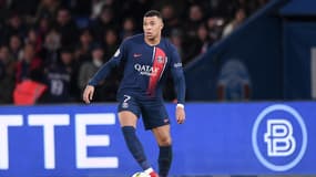 Kylian Mbappé lors de PSG-Metz (3-1, L1), le 20 décembre 2023