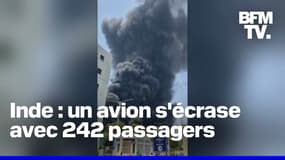 Un avion de ligne à destination de Londres s'écrase en Inde