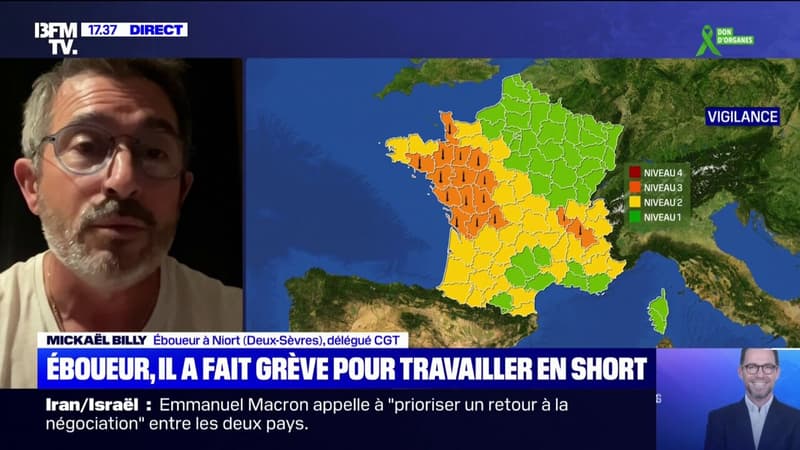 Short au travail: 