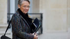 La Première ministre Elisabeth Borne, le 1er février 2023 à Paris