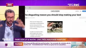 Les 3 histoires de Charles Magnien : Faire son lit le matin, une (très) mauvaise habitude - 04/10