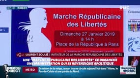 "On a l’impression de vivre une tentative de putsch", selon l'initiateur de la "marche des libertés"