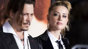 Amber Heard et Johnny Depp, le 21 novembre à Los Angeles