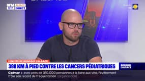 Alsace: ancien malade, Alexis marche 398 kilomètres pour sensibiliser sur les cancers pédiatriques