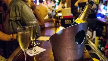 Ces cinq dernières années, les ventes de champagne ont reculé de 5,4%.