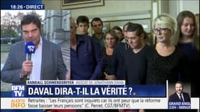 "Jonathann ne redoute pas la confrontation" avec la famille de sa femme assassinée, répond l'avocat de Jonathann Daval