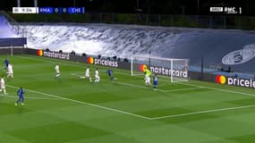 Timo Werner lors du match Real Madrid-Chelsea, le 27 avril 2021