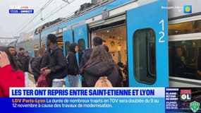 TER Lyon - Saint-Étienne: la circulation a repris ce lundi