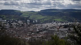 Une vue de la ville de Saint-Étienne, dans la Loire, le 4 avril 2024 (photo d'illustration).